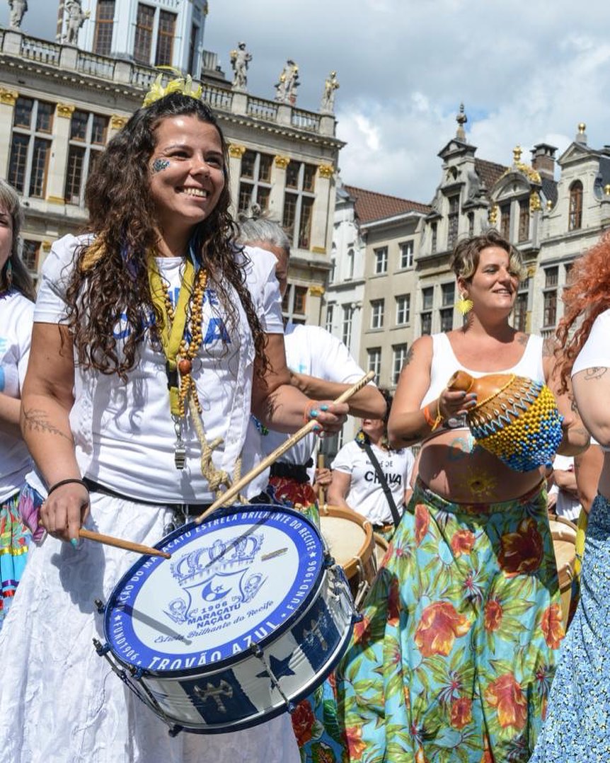 Baque de Chuva at Grand Place Brussels